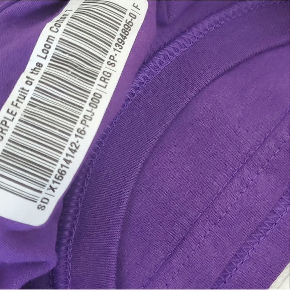 Fruit of the loom purple MILF t-shirt - Picture 3 of 5